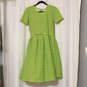 LuLaRoe Neon stripe Amelia M